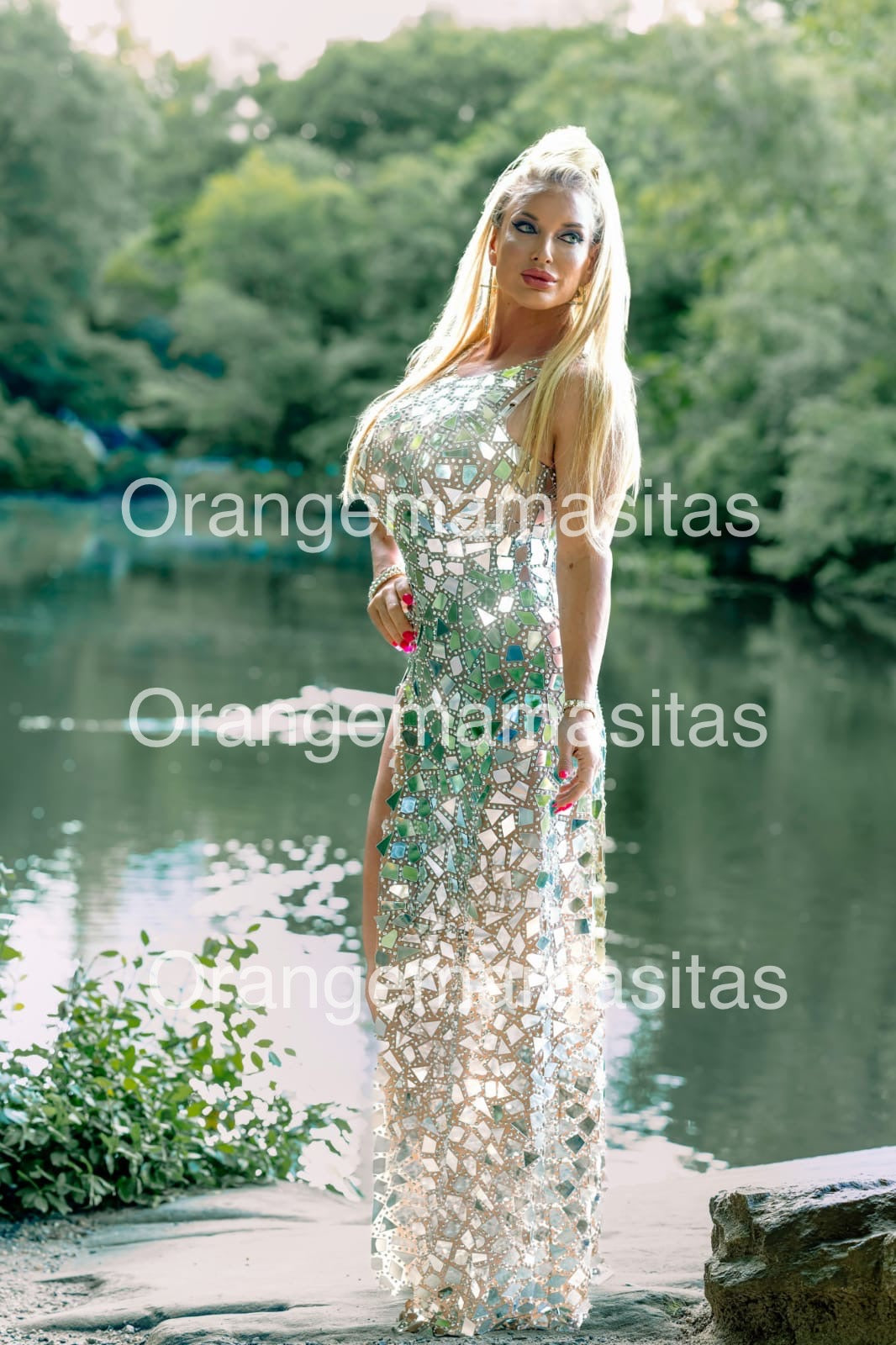 Happy Birthday Dress - Silver