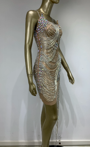 Aphrodite Dress - Argyros Silver