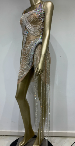 Aphrodite Dress - Argyros Silver