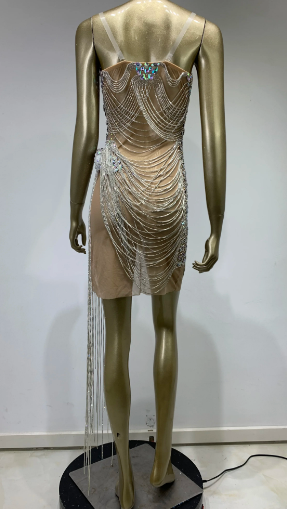 Aphrodite Dress - Argyros Silver