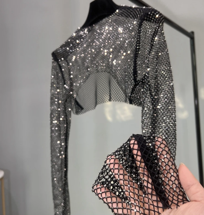 Pixie Dust Top - Black Sapphire