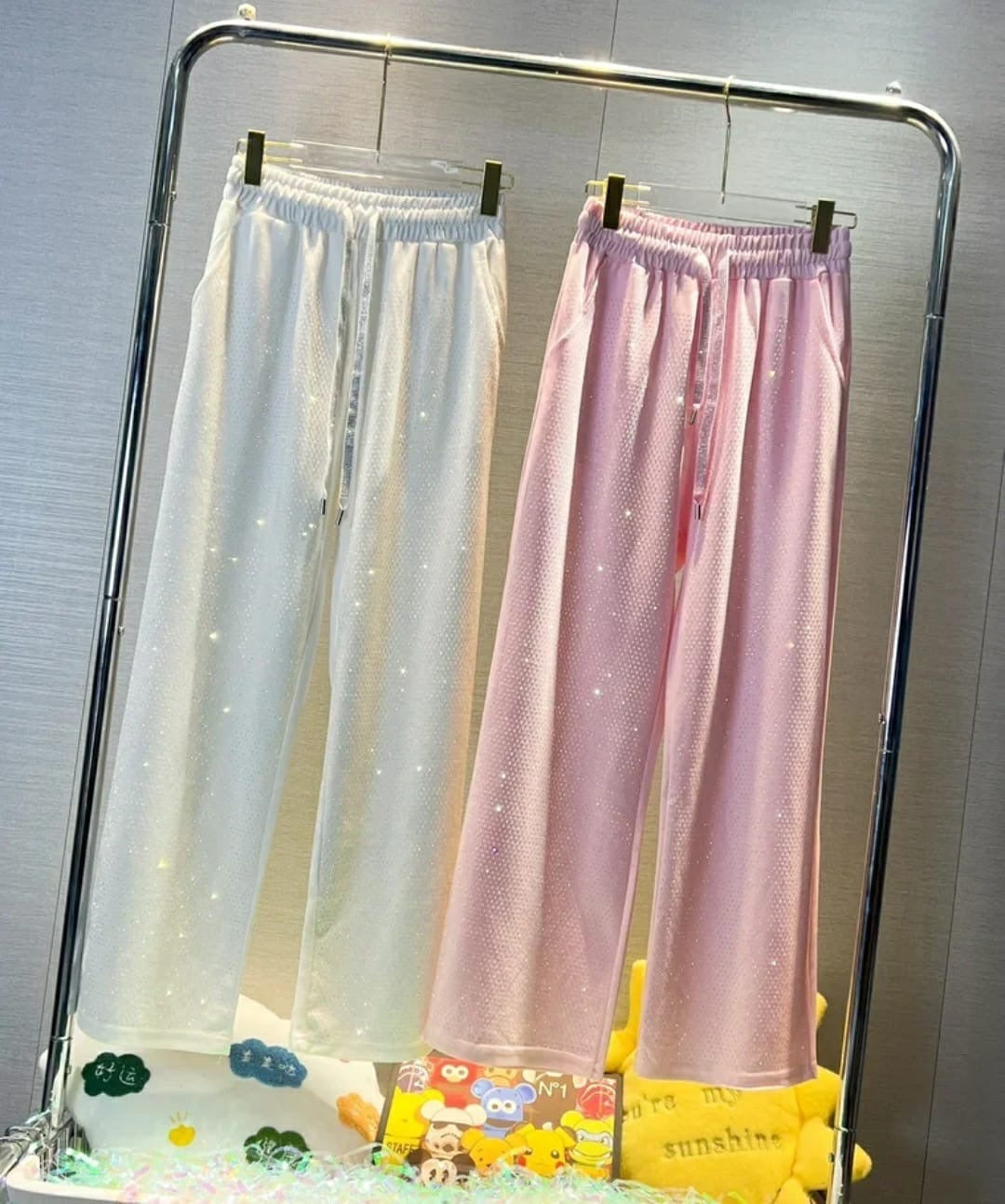 Ice Ice Baby Bottoms - Cotton Candy Pink