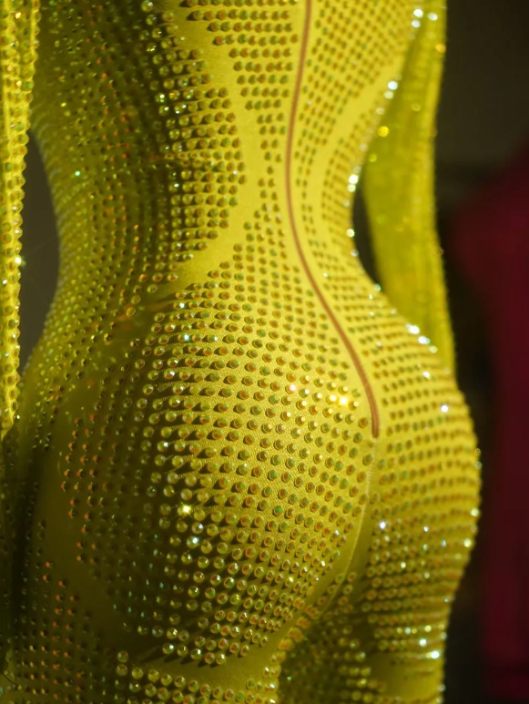 Bet On Yourself Jumpsuit - Yellow Citrine