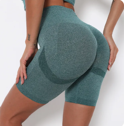 Sweetest Taboo Shorts - Labradorite Green