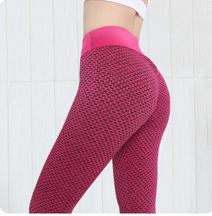 Squat, Smile, Slay Leggings - Petalite Pink
