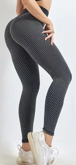 Squat, Smile, Slay Leggings - Moonstone Black