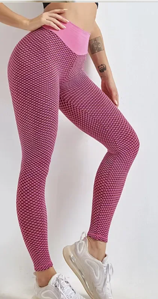 Squat, Smile, Slay Leggings - Petalite Pink