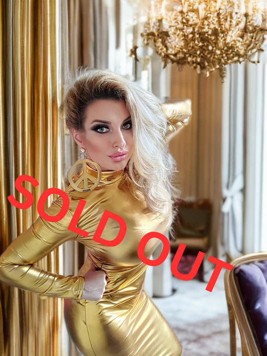Gold Goddess Dress