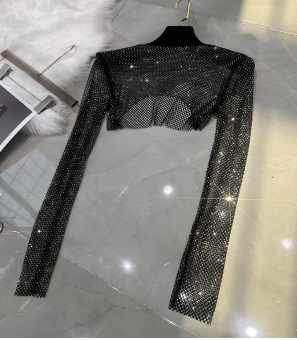 Pixie Dust Top - Black Sapphire