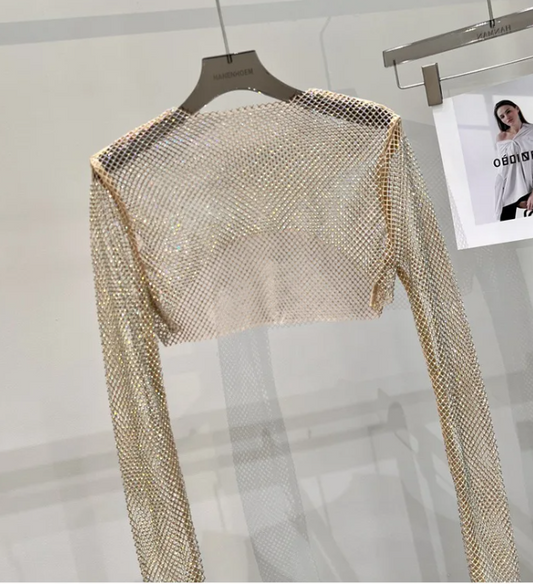 Pixie Dust Top - Versailles Champagne