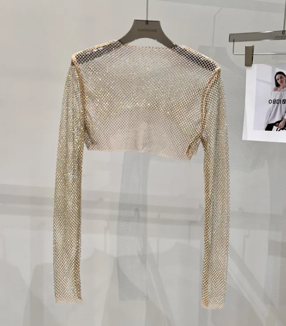 Pixie Dust Top - Versailles Champagne