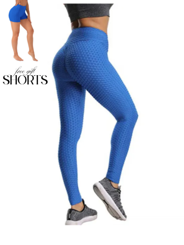Love at First Sight Leggings - Azure Blue