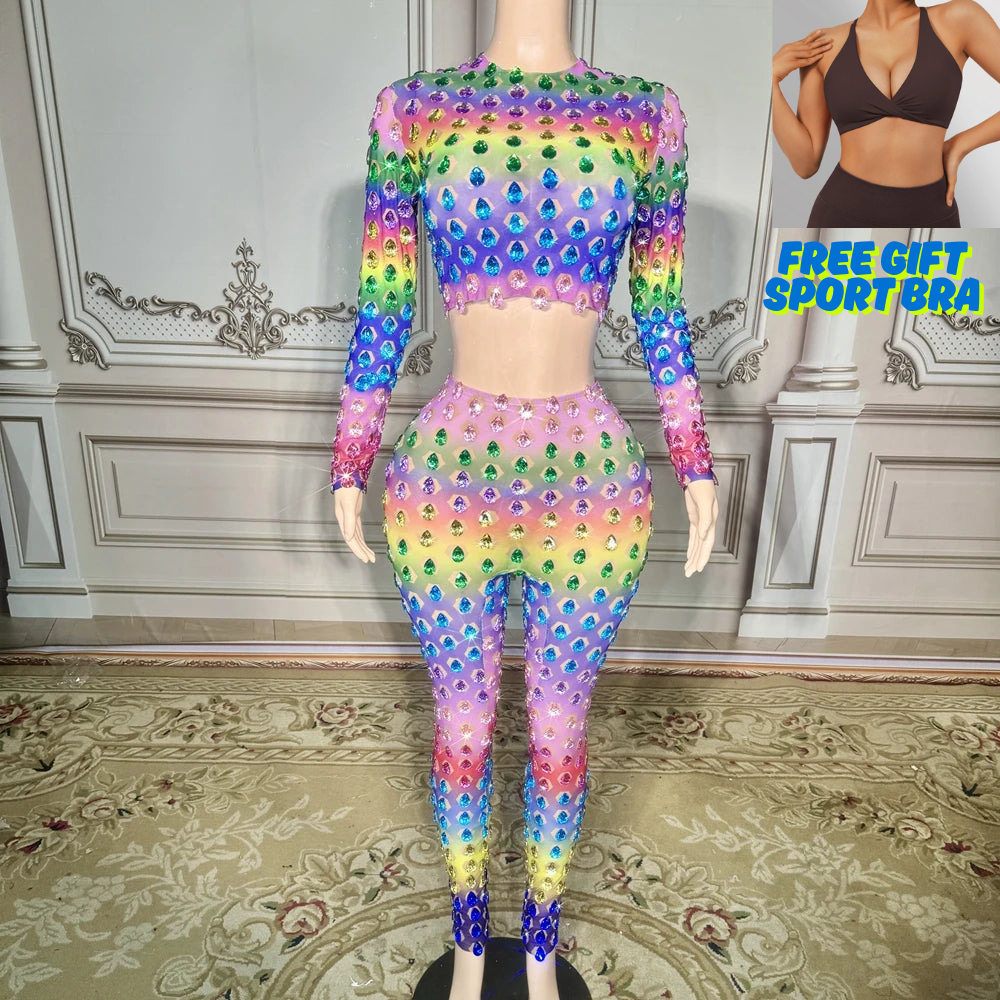 Over the Rainbow Long Sleeve Set