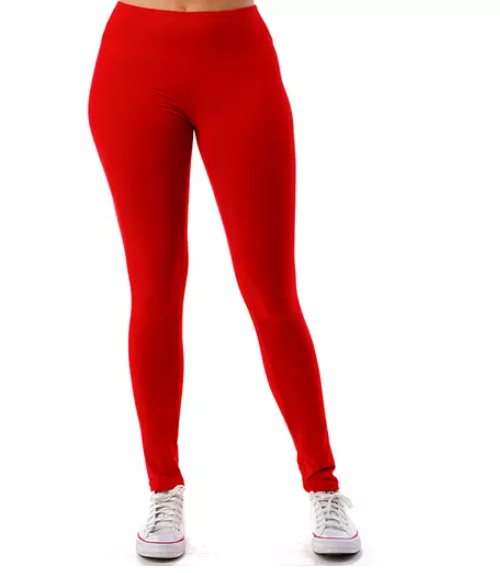 Grab and Go Leggings - Cardinal Red