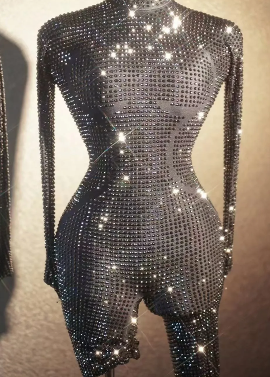 Bet On Yourself Jumpsuit - Chrome Silver