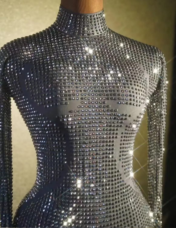 Bet On Yourself Jumpsuit - Chrome Silver