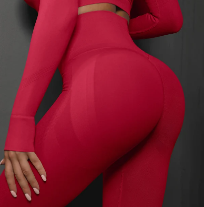 All or Nothing Leggings - Ruby Red
