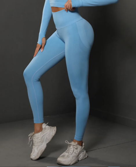 All or Nothing Leggings - Sky Blue