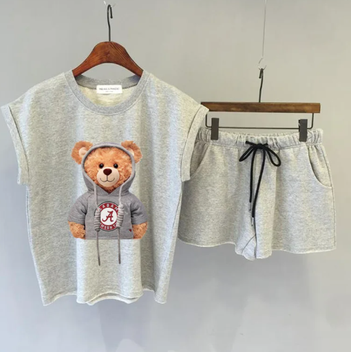 Sleepover Squad w/ Teddy Bear Design Set - Subnormal Grey