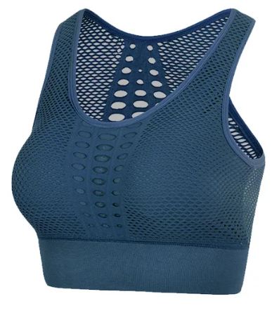 To Me From Me Sports Bra - Marina Blue
