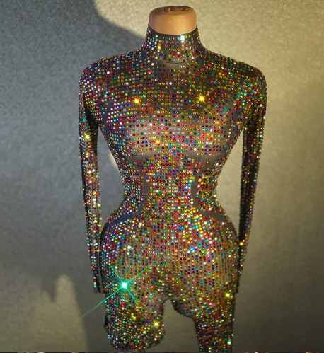 Bet On Yourself Jumpsuit - Rainbow