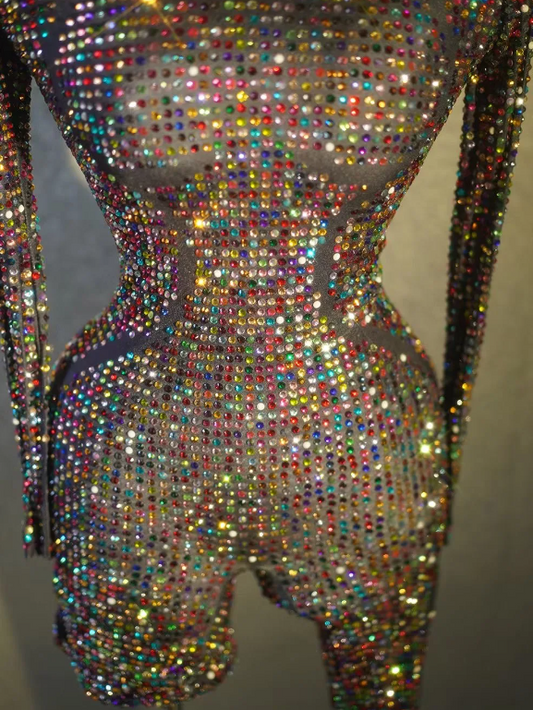 Bet On Yourself Jumpsuit - Rainbow
