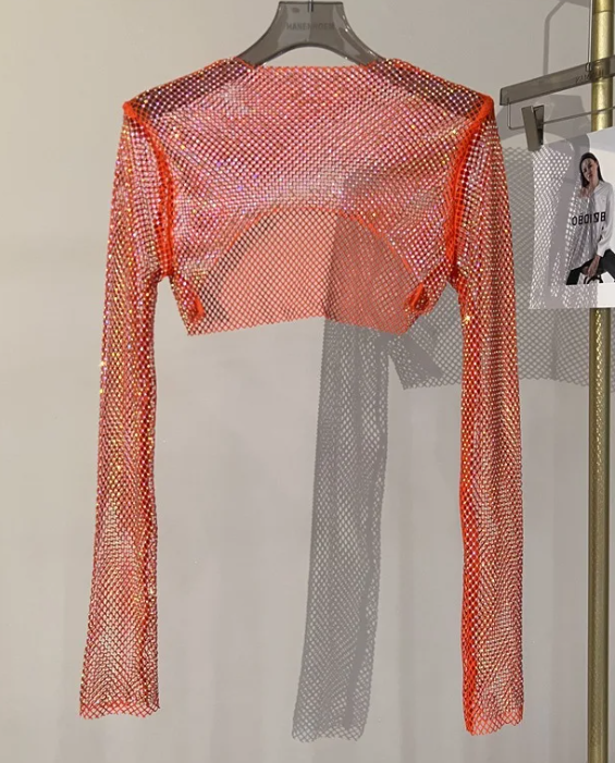 Pixie Dust Top - Sunset Red