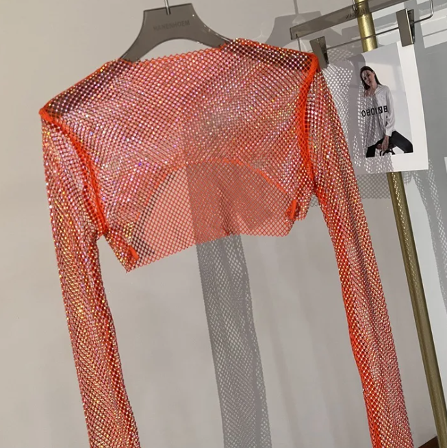 Pixie Dust Top - Sunset Red