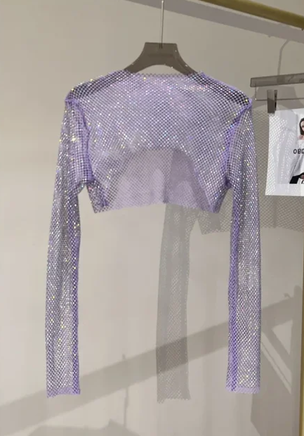 Pixie Dust Top - Lilac Purple
