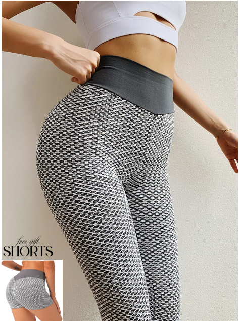 Squat, Smile, Slay Leggings - Chromite Grey